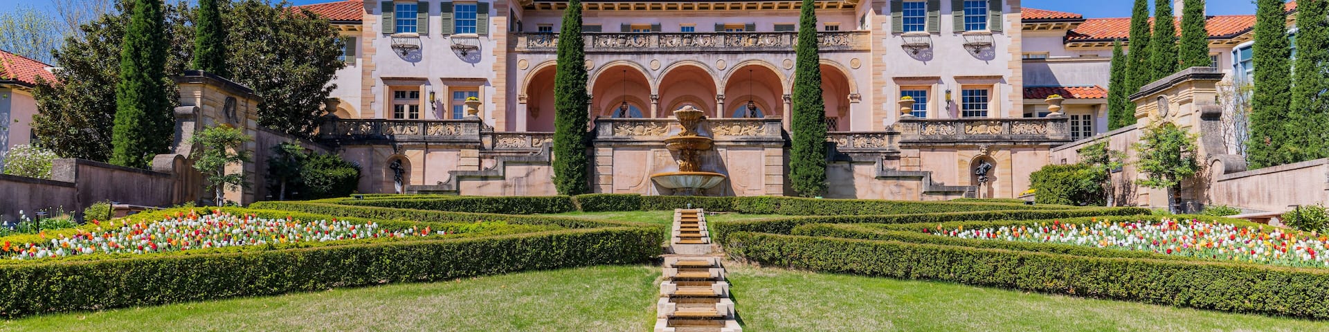 Beautiful landscape in the Philbrook Museum of Art