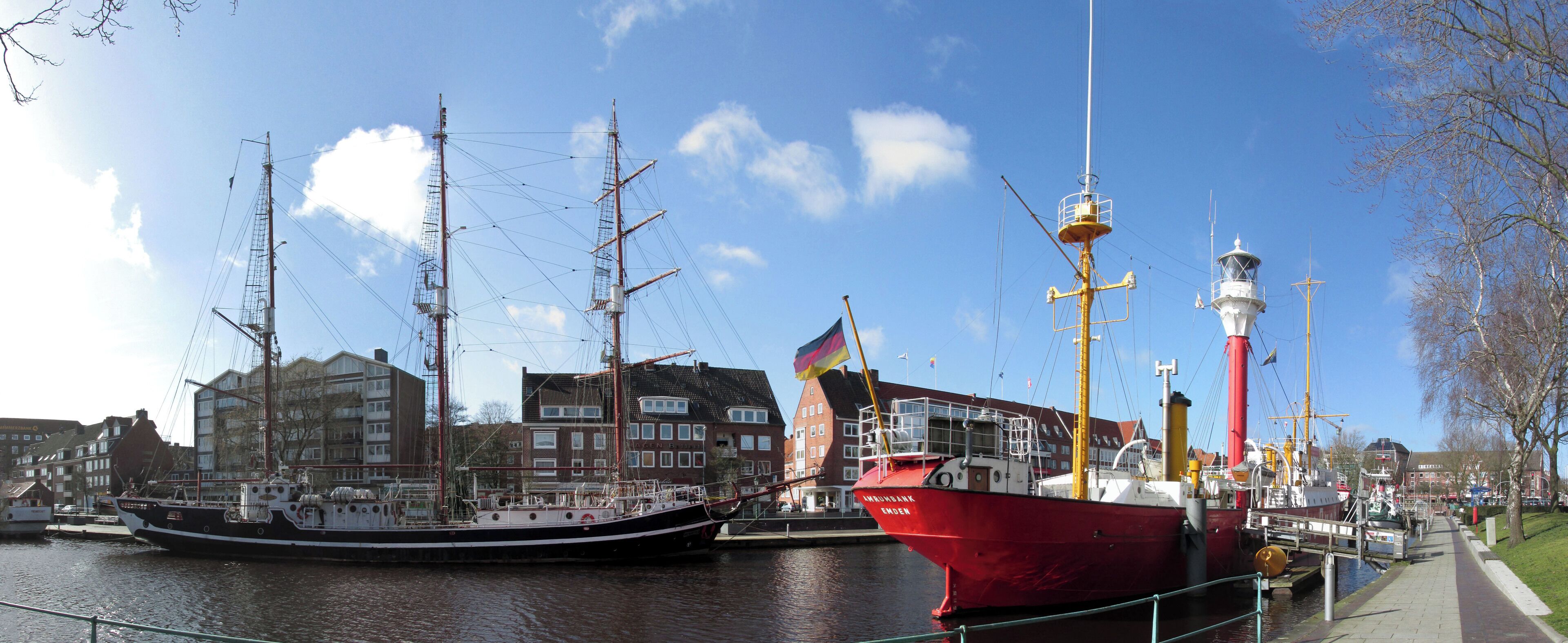 Emden Ratsdelft Panorama