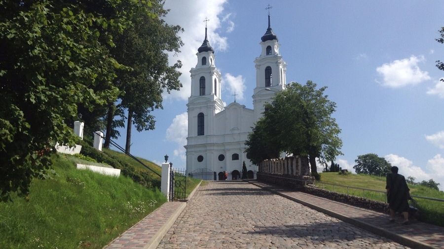 Roman Catholic Church in Ludza, Eastern Latvia