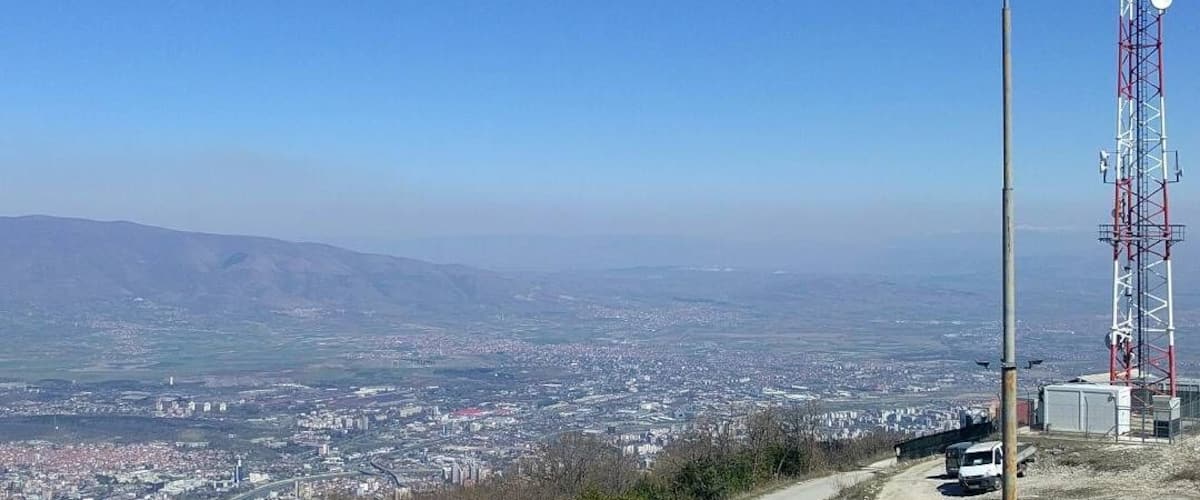 Birthday hike to the top of Mt. Vodno on a clear day #Macedonia #Skopje #hike #vodno.#Macedonian #traveller #travelphotogrpher