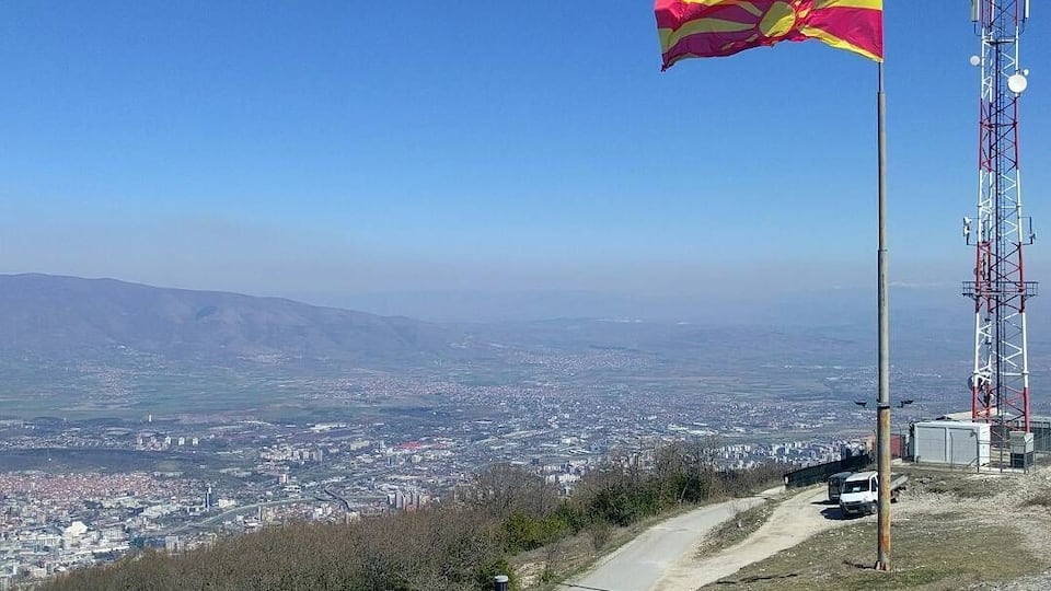 Birthday hike to the top of Mt. Vodno on a clear day #Macedonia #Skopje #hike #vodno.#Macedonian #traveller #travelphotogrpher