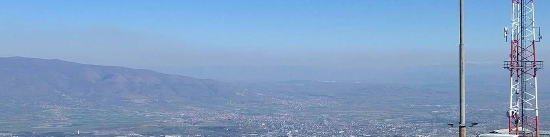 Birthday hike to the top of Mt. Vodno on a clear day #Macedonia #Skopje #hike #vodno.#Macedonian #traveller #travelphotogrpher