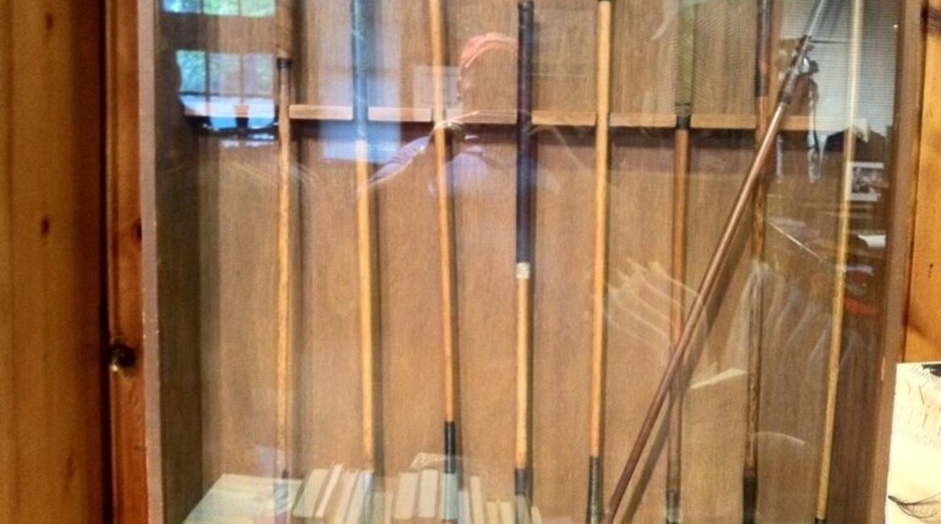 This was Francis Ouimet's putter and clubs he used to defeat Harry Vardon and Ted Ray in the 1913 United States Open.