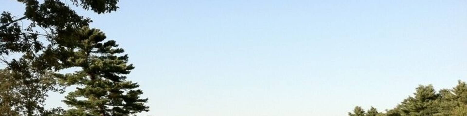 The 18th hole of the Open Course at The Country Club