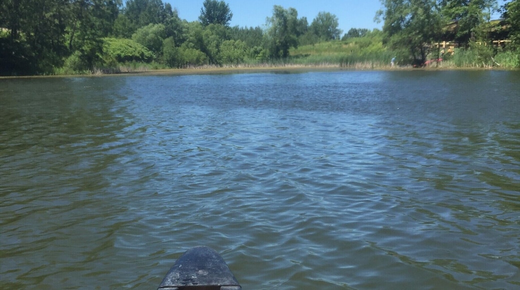 Canoeing in June! The visitor's center also rents stand up paddle boards. A very fun way to spend the afternoon!
