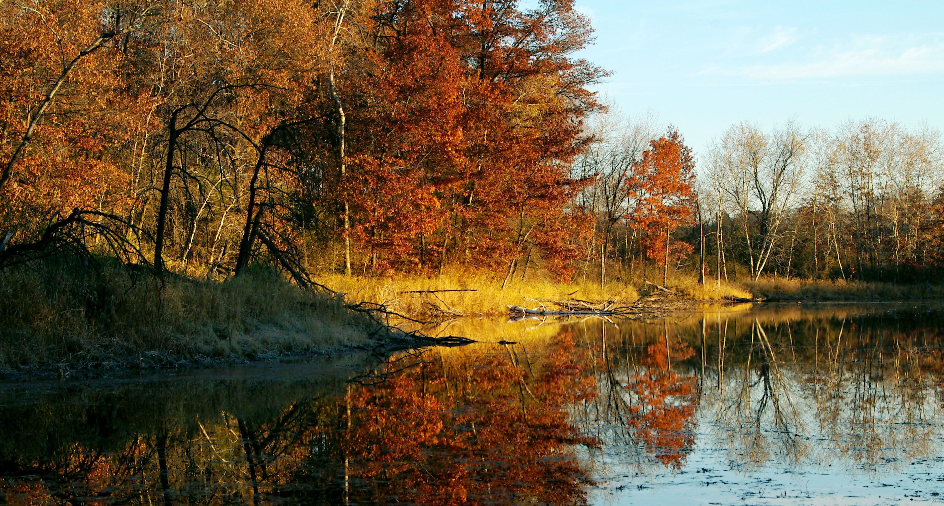 Schulze Lake in Lebanon Hills Park of Eagan Minnesota