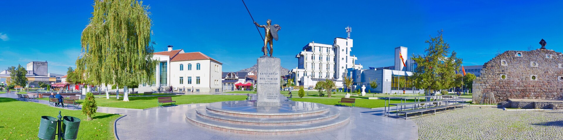 Alexander the Great Monument in Prilep, Macedonia
