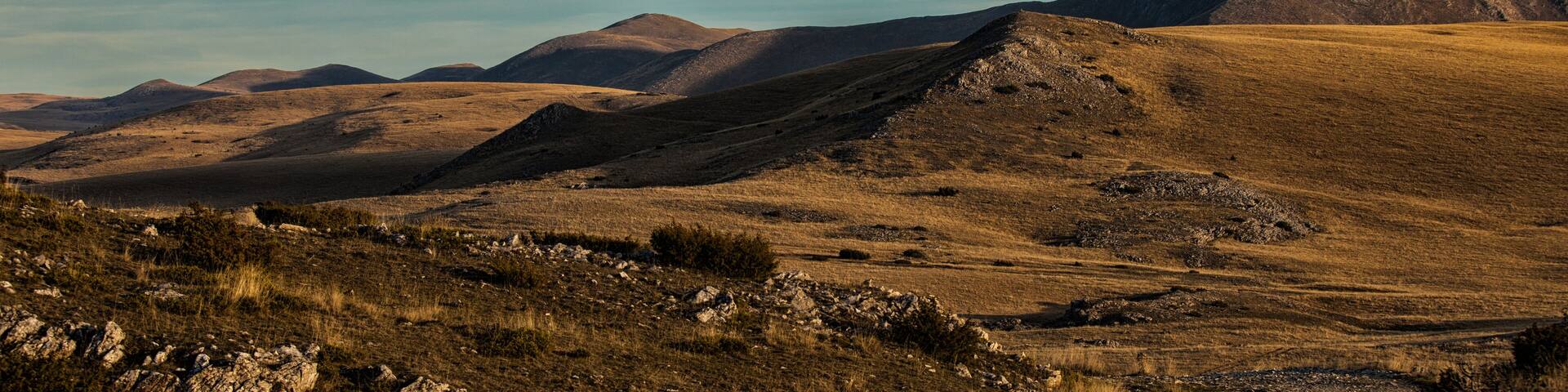 Landscape view of Bistra Mountain