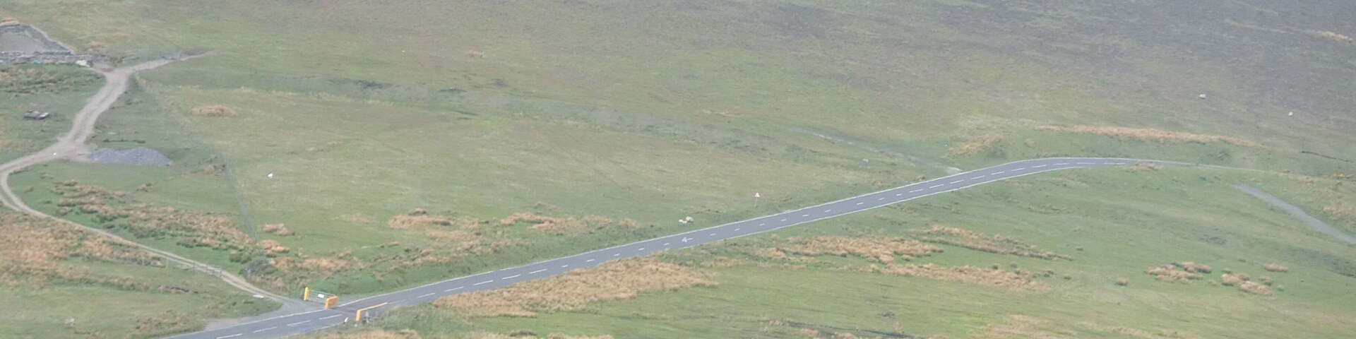 View from the Tram going to Mt Snaefell