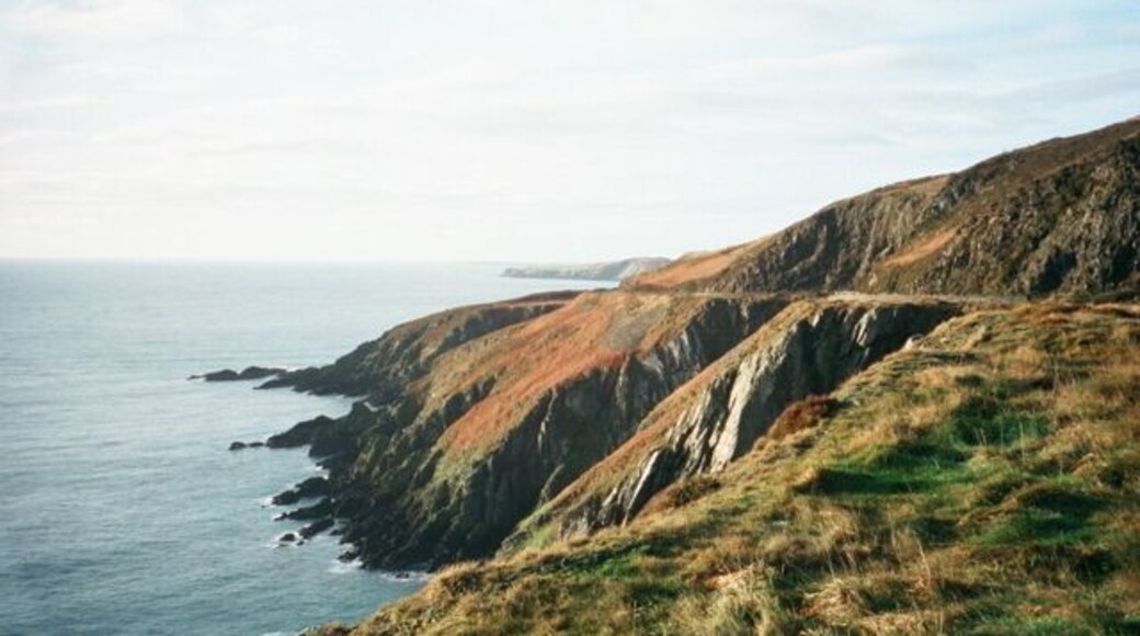Marine Drive The old Marine Drive which wanders around the cliff from Douglas Head to Port Soderick, due to a collapse the driveway cannot be navigated from one end to the other, but you can walk as far as the blockage. Originally this was the path of a railroad taking tourists to Port Soderick
