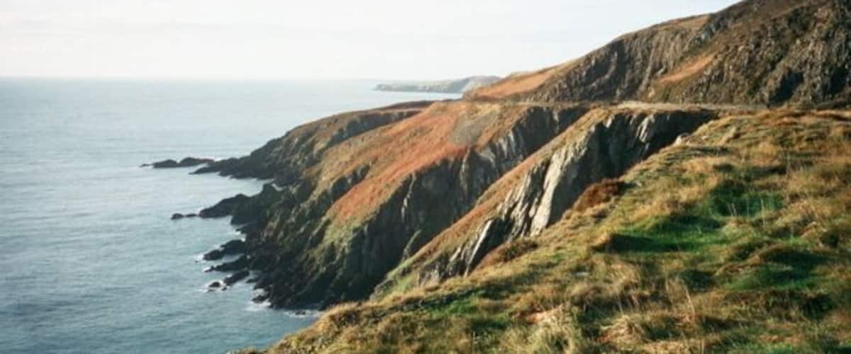 Marine Drive The old Marine Drive which wanders around the cliff from Douglas Head to Port Soderick, due to a collapse the driveway cannot be navigated from one end to the other, but you can walk as far as the blockage. Originally this was the path of a railroad taking tourists to Port Soderick