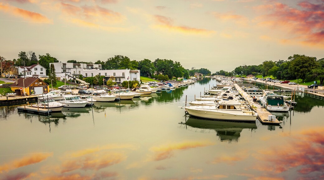 Kenosha Harbour view in Wisconsin
