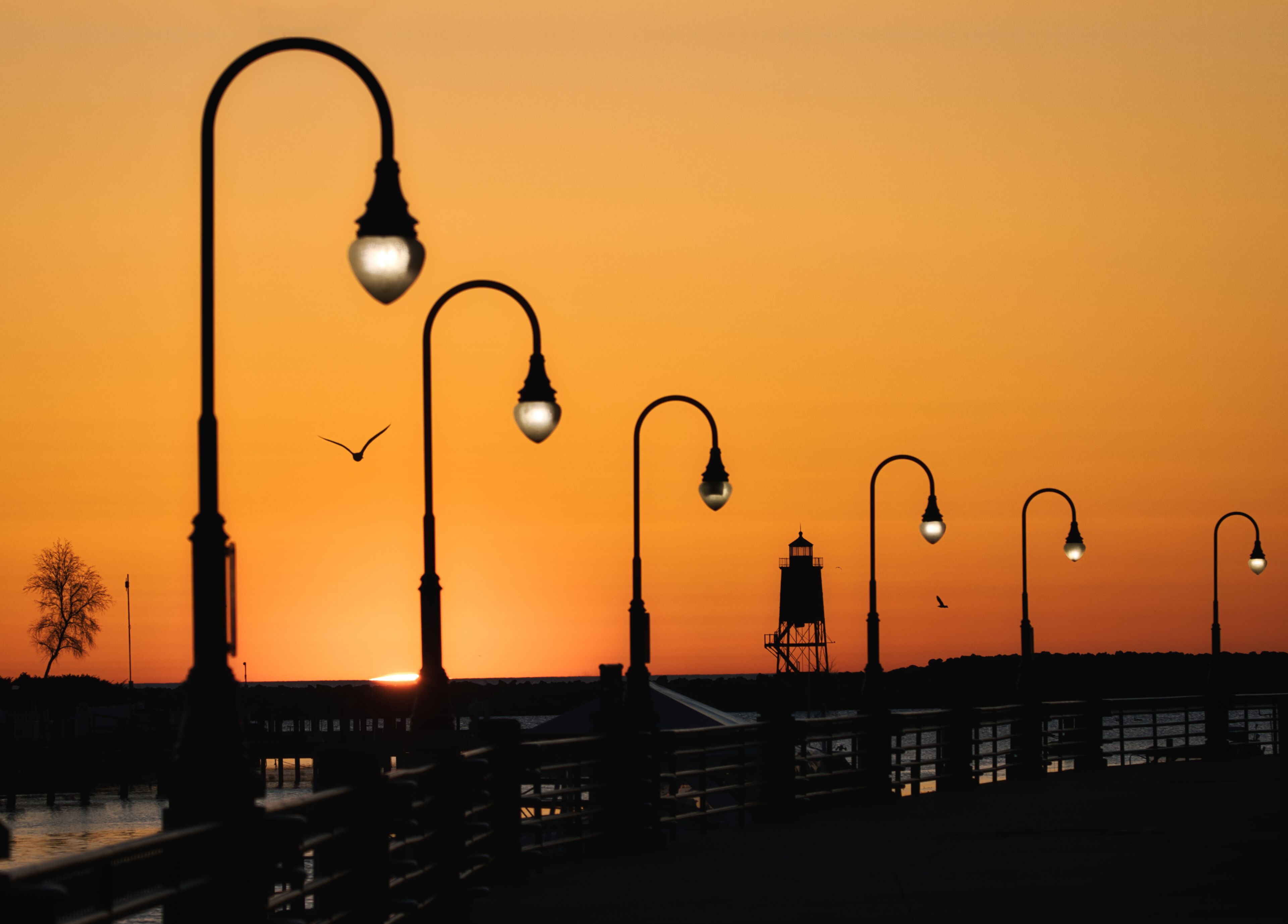 Breakwater Lighthouse Sunrise (Racine, Wisconsin)