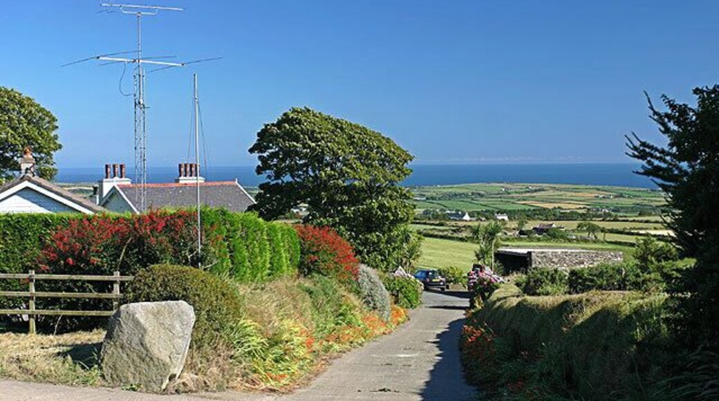Corlea. Looking south: fantastic views of the coastline around Castletown.