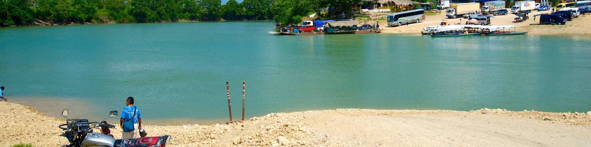 Guatemala which includes a lake or waterhole