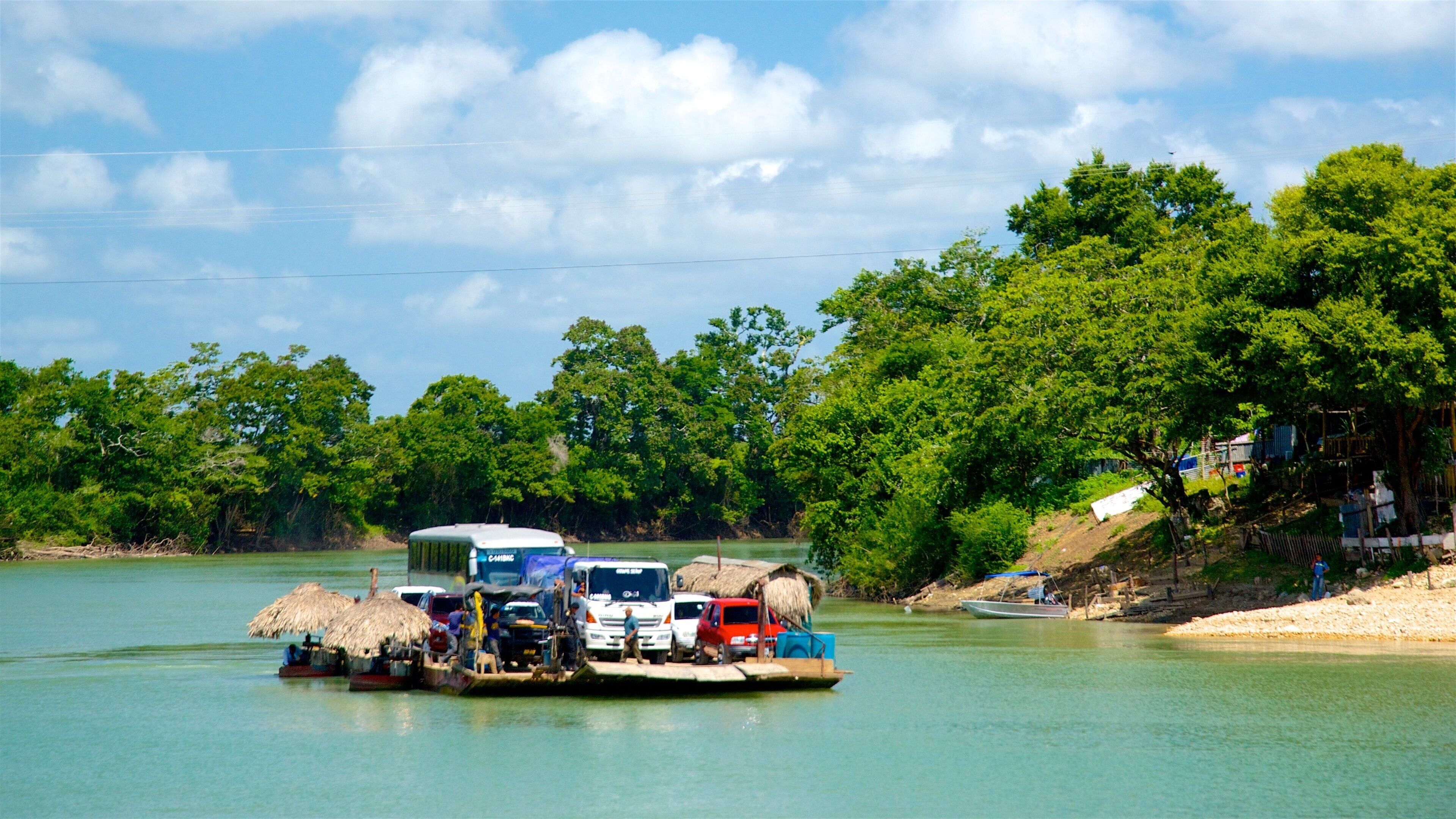 Guatemala which includes a lake or waterhole