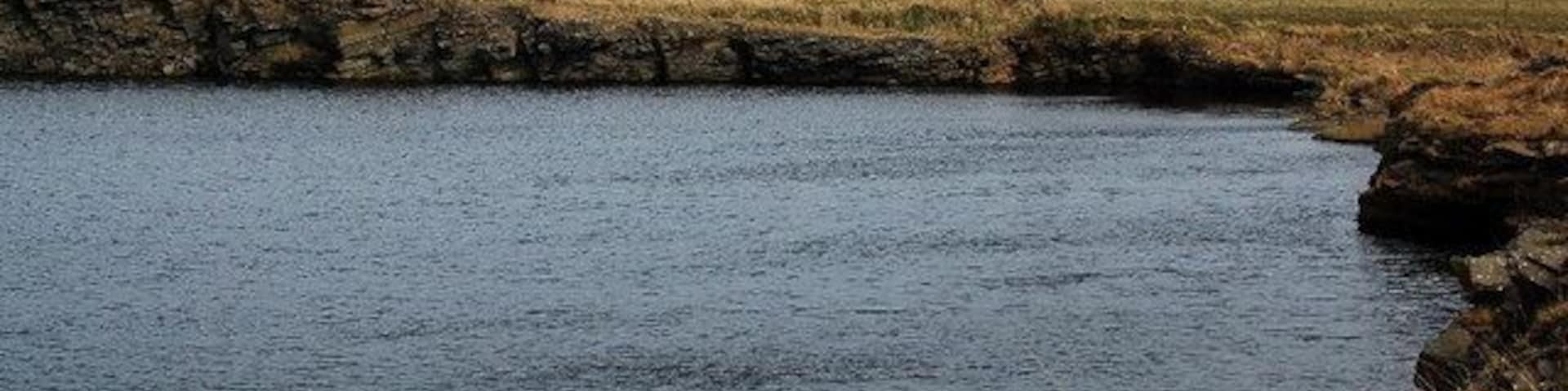 Disused Quarry Now flooded, obviously.