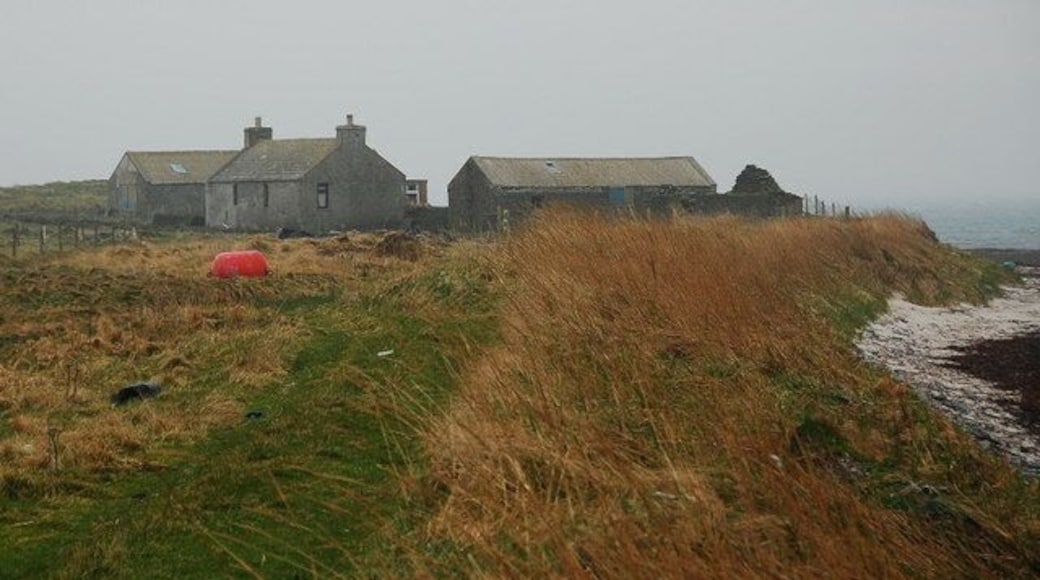 Cottage by the shore A fairly exposed position.