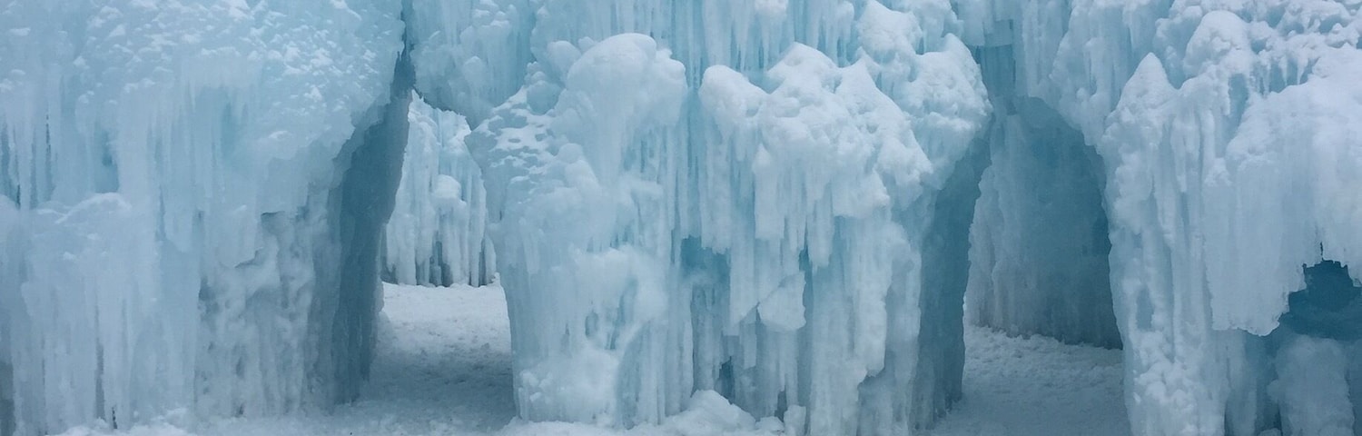 Every winter these ice castles go up. Some fun tunnels and caverns to explore.