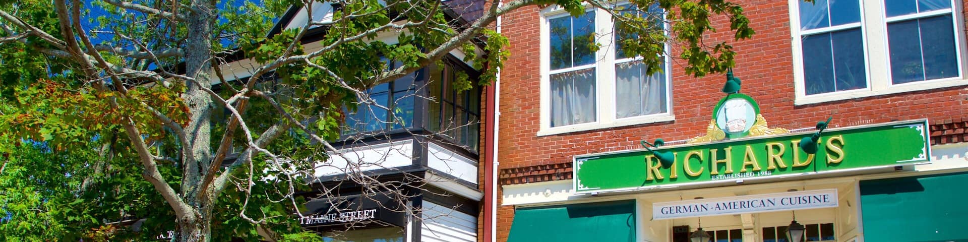 Brunswick which includes signage