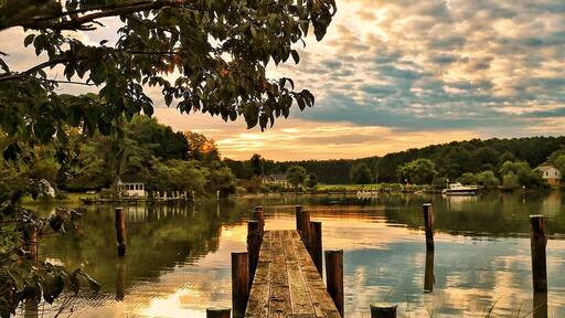 Irish creek near St Michael’s Maryland. View from my American family’s dock. I wish I was back there now. Taken at sunrise