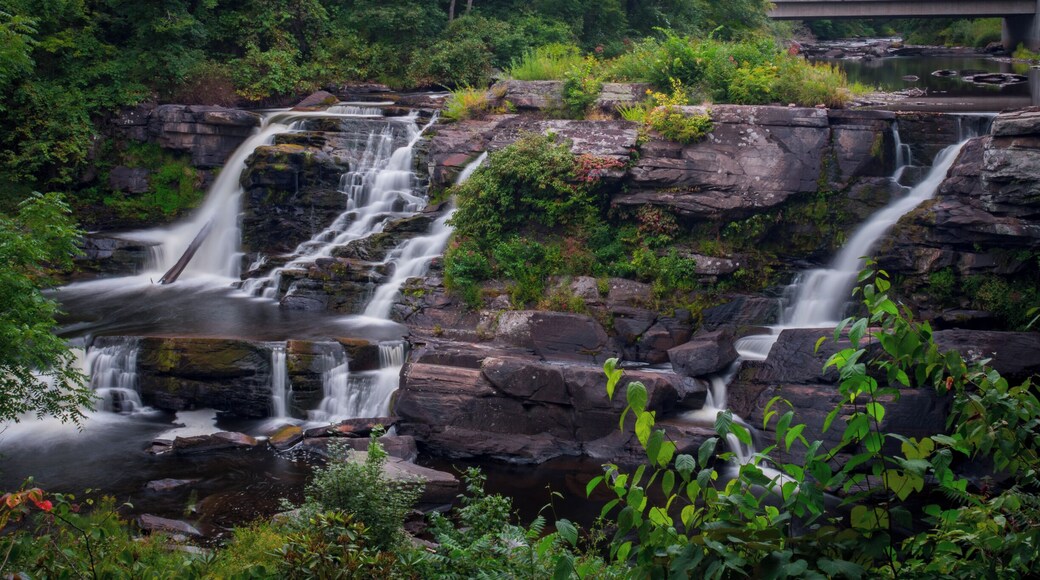 Spent the day exploring the Poconos Mountains. #waterfall #nature #AquaTrove