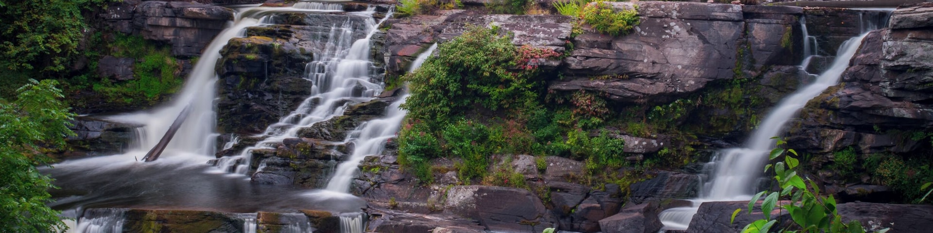 Spent the day exploring the Poconos Mountains. #waterfall #nature #AquaTrove