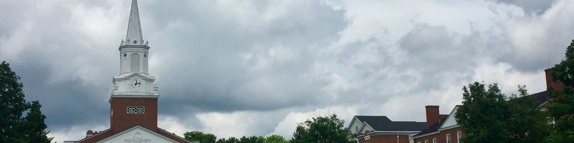 Wesley Chapel, located on the campus of this small liberal arts college in Buckhannon, WV.