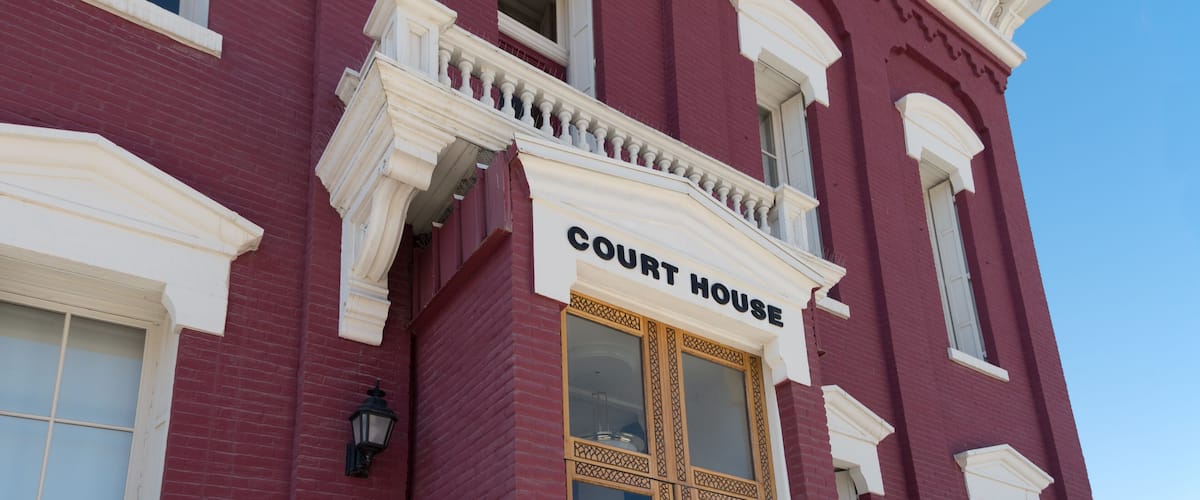 Eureka County Courthouse in Eureka County, Nevada