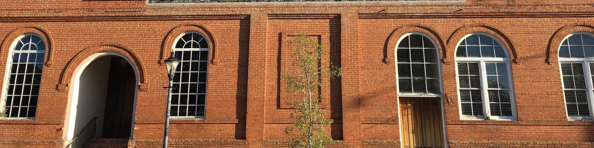 old factory building in Eufala, Alabama just over the river and border from Georgia #georgia