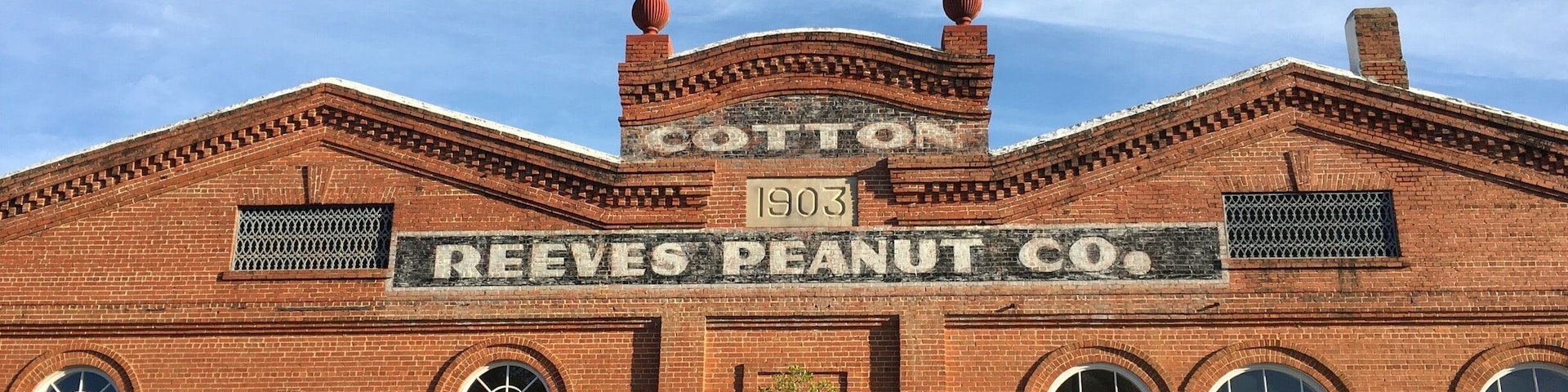 old factory building in Eufala, Alabama just over the river and border from Georgia #georgia