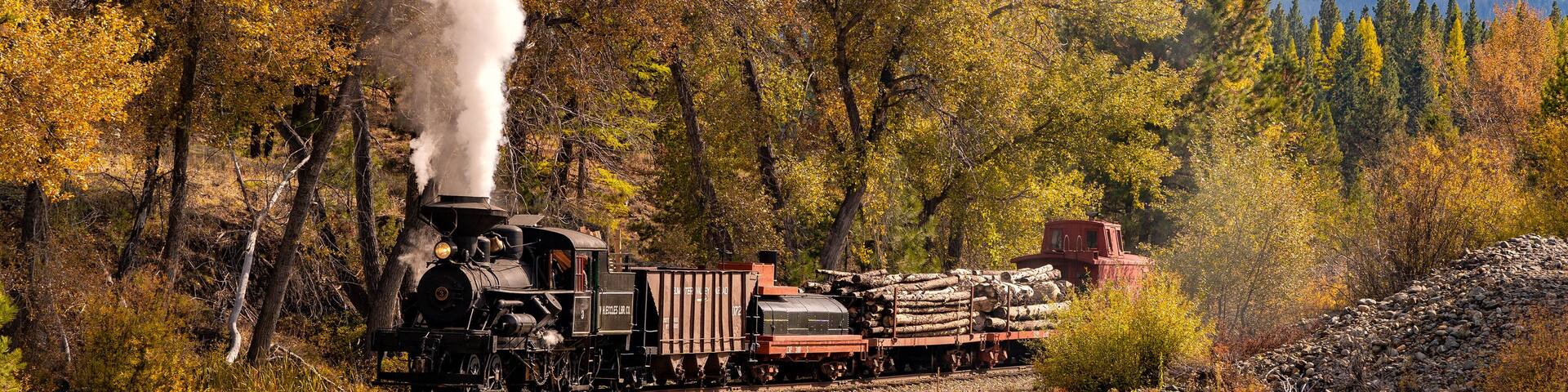 The Historic Sumpter Valley Railroad in Central Oregon