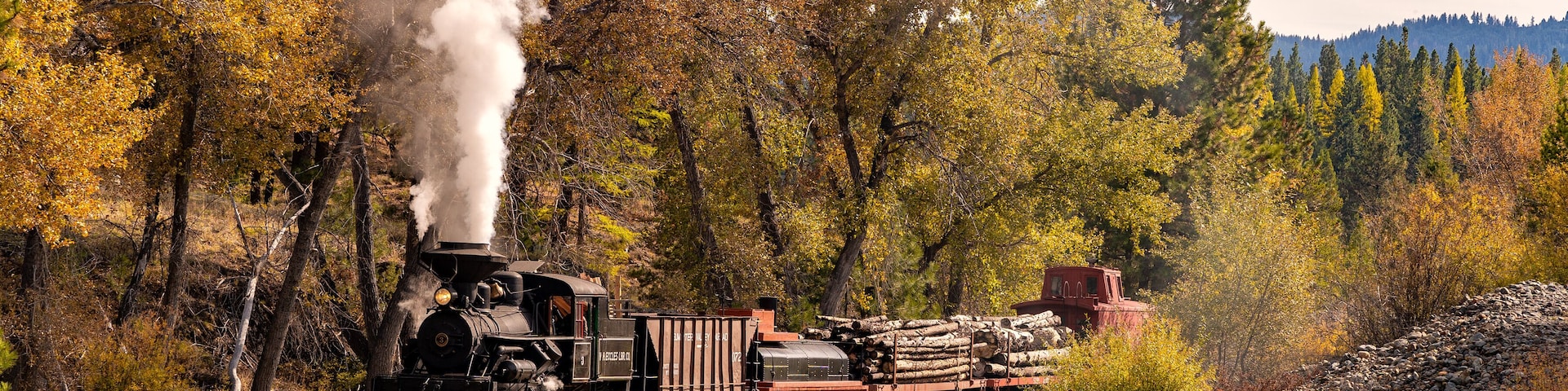 The Historic Sumpter Valley Railroad in Central Oregon