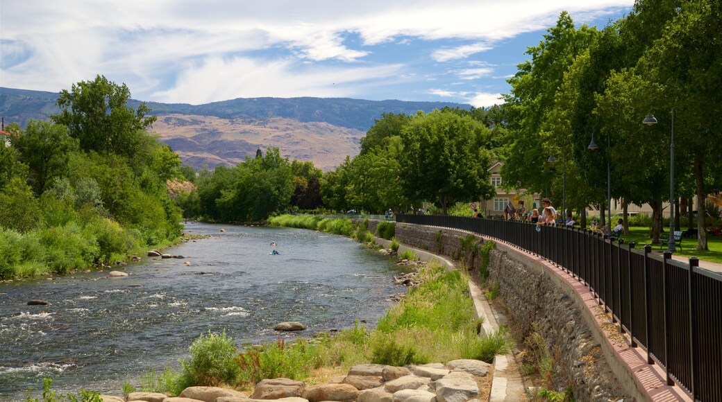 Feather River Scenic Byway featuring a river or creek