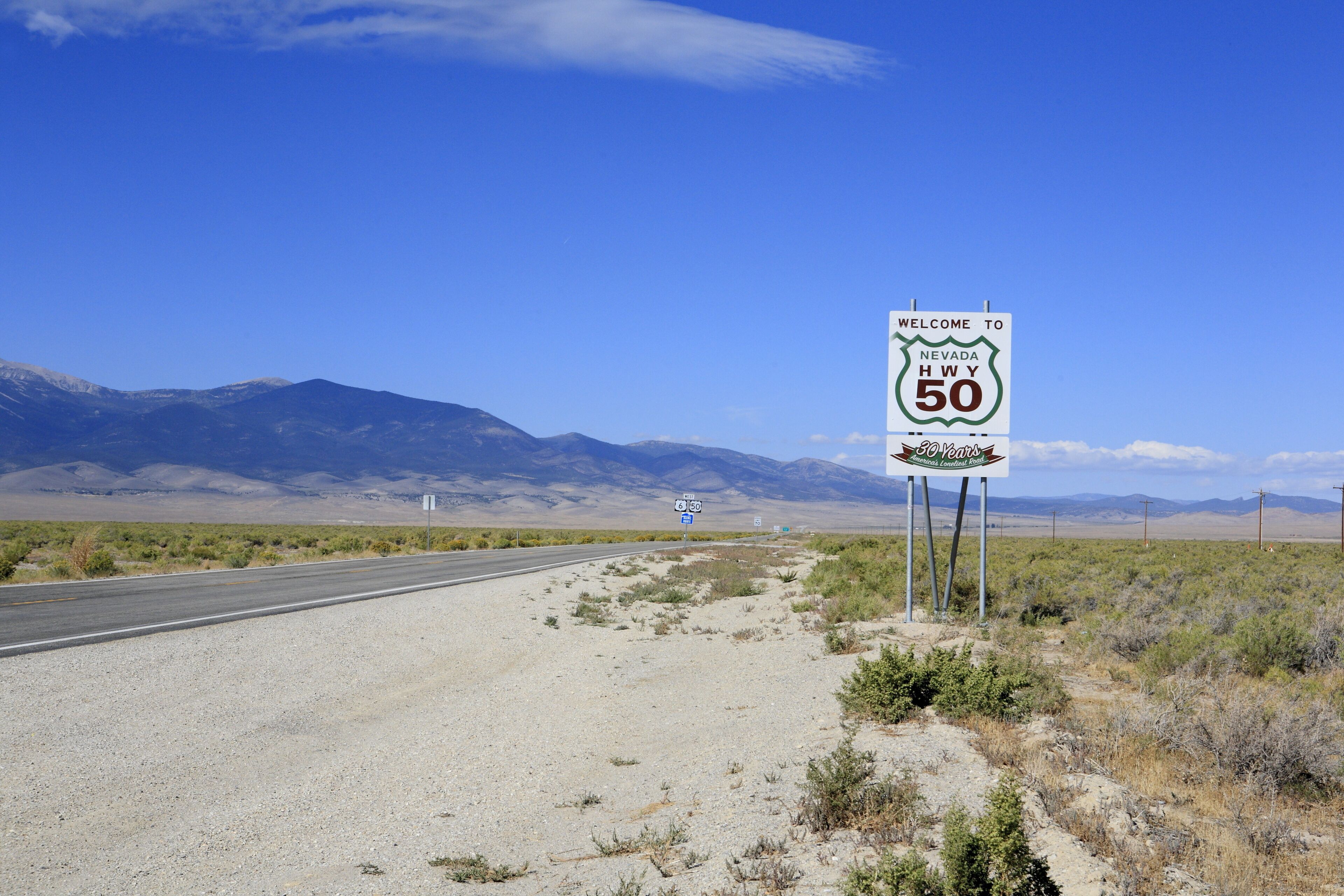 US 50 in Nevada: The Loneliest Road in America