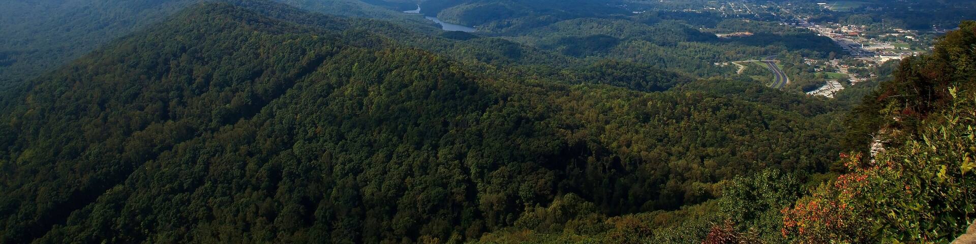 Middlesboro View from Pinnacle Overlook in Kentucky