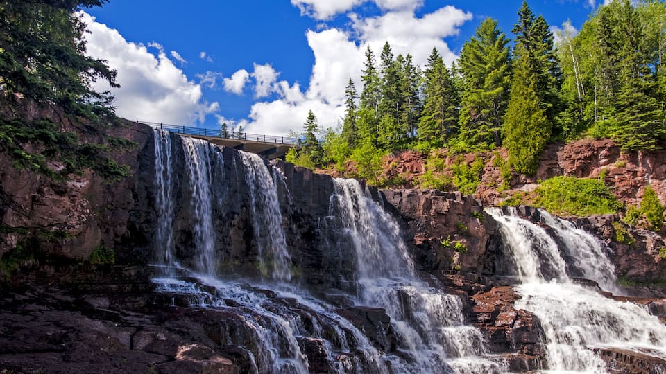 Gooseberry Falls on Minnesota's North Shore Drive