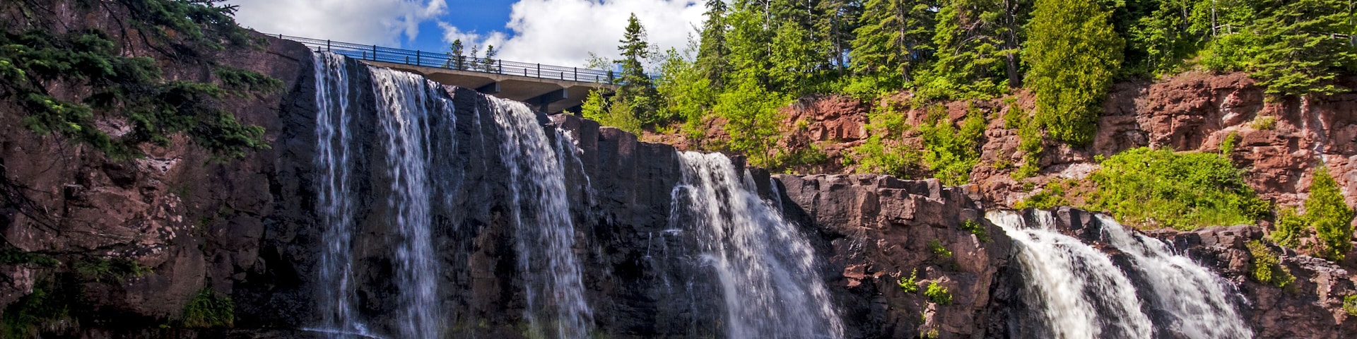 Gooseberry Falls on Minnesota's North Shore Drive