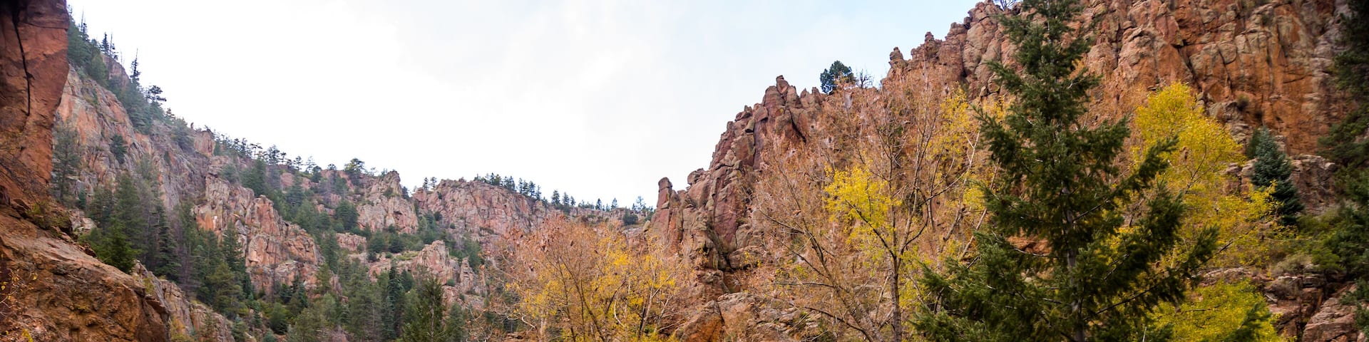 Fall drive through Phantom Canyon in Colorado, USA; Shutterstock ID 1097415251; purchase_order: Scenic Routes Q4 Purchasing; Order: ; client: ; job: