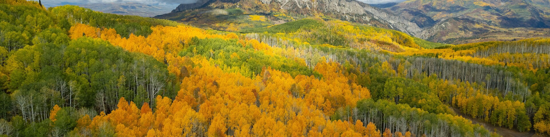 Marcellina Mountain Aerial