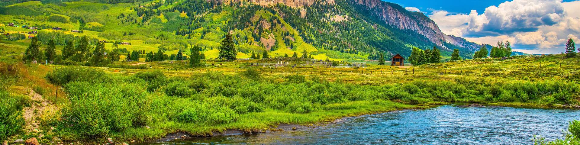 Crested Butte, Colorado, USA Landscape