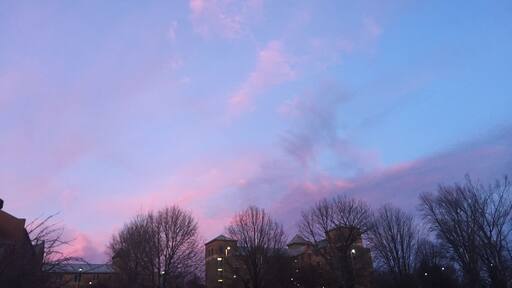 Who says Steubenville skies aren't beautiful?