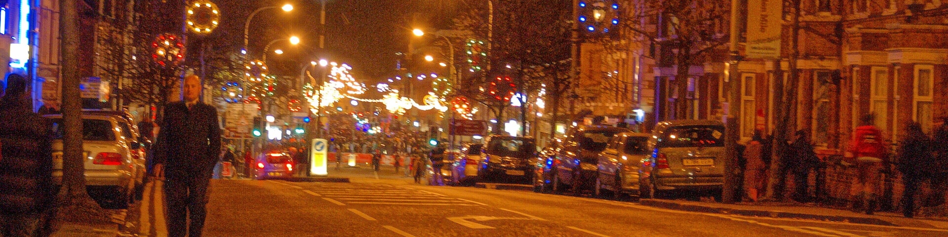 2012 Diwali lighting in Leicester