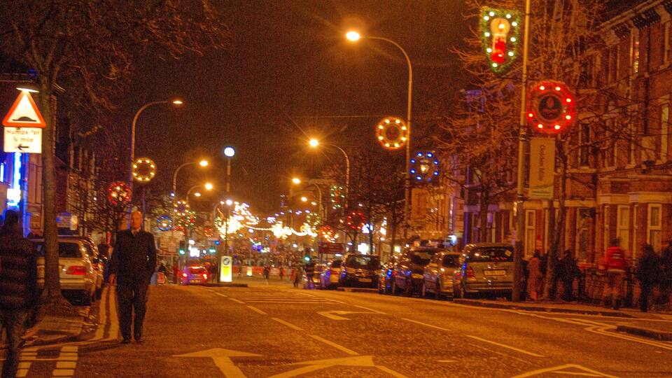 2012 Diwali lighting in Leicester