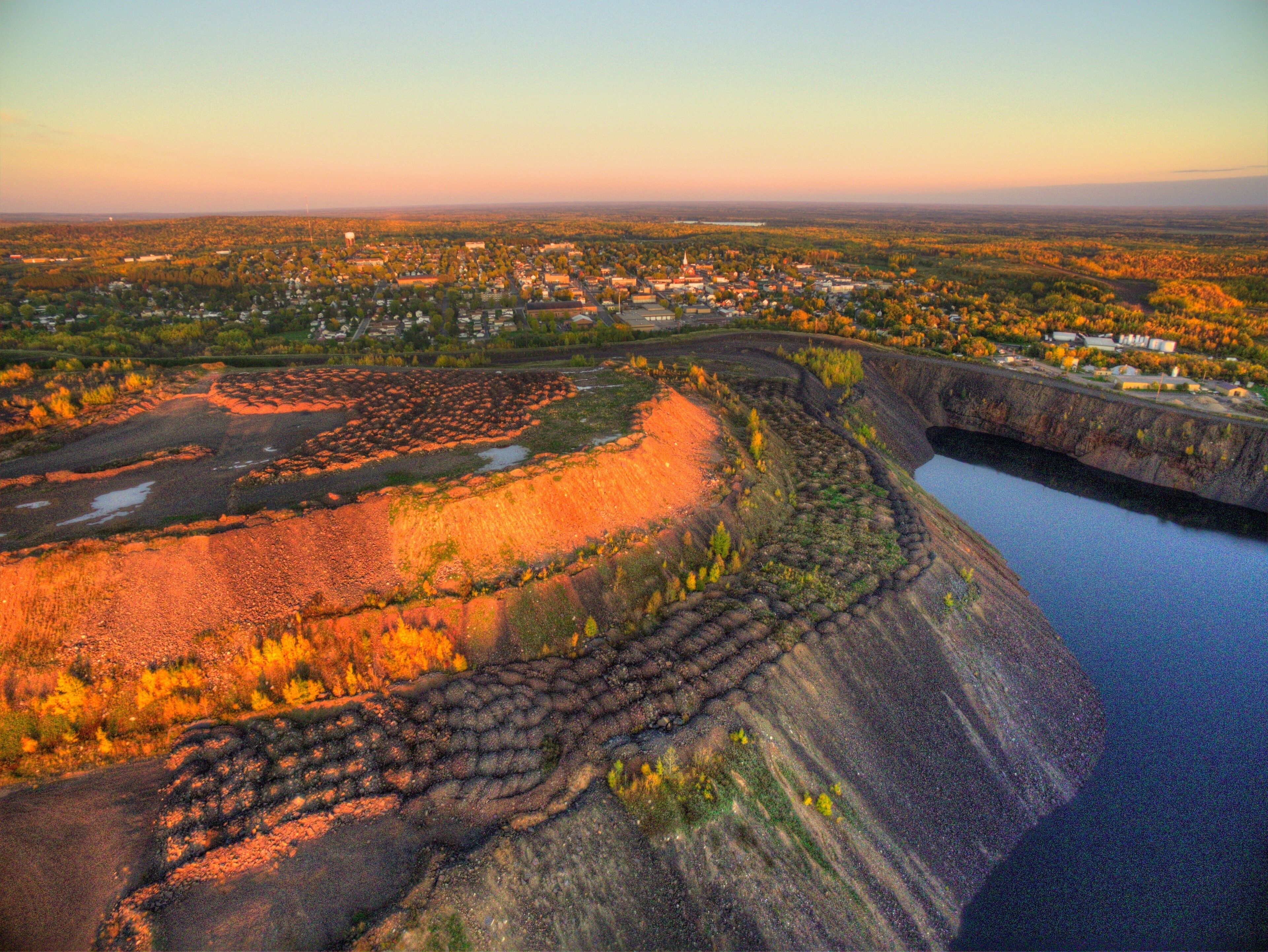 Eveleth is a small mining Community in northern Minnesota by Virginia