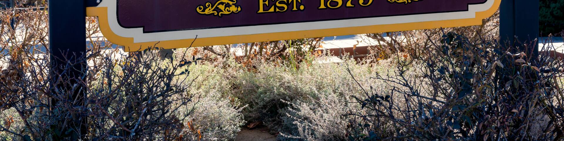 Welcome to Gardnerville Nevada road sign