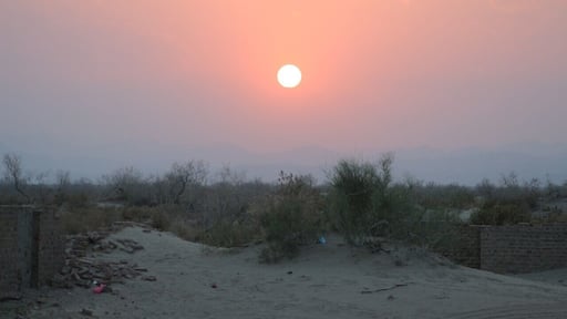End of another adventurous day in Rajanpur District, Punjab, Pakistan.