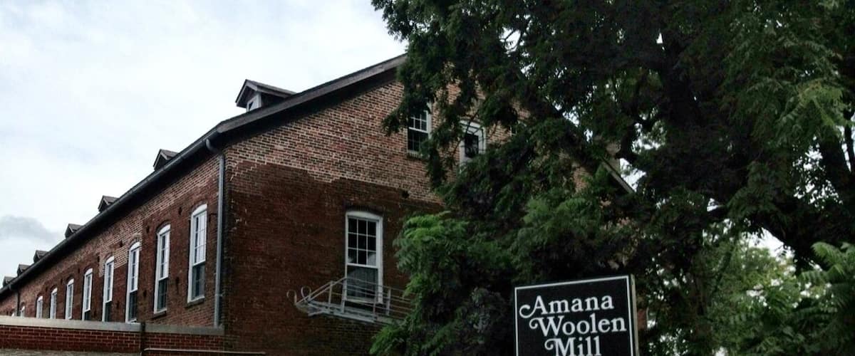Historic Amana Woolen Mill, still producing incredible blankets and clothing since 1857.
#localgem