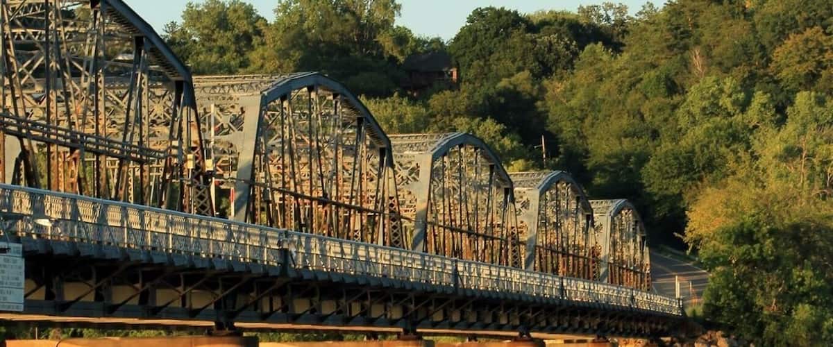 Old Lift Bridge in Stillwater MN
