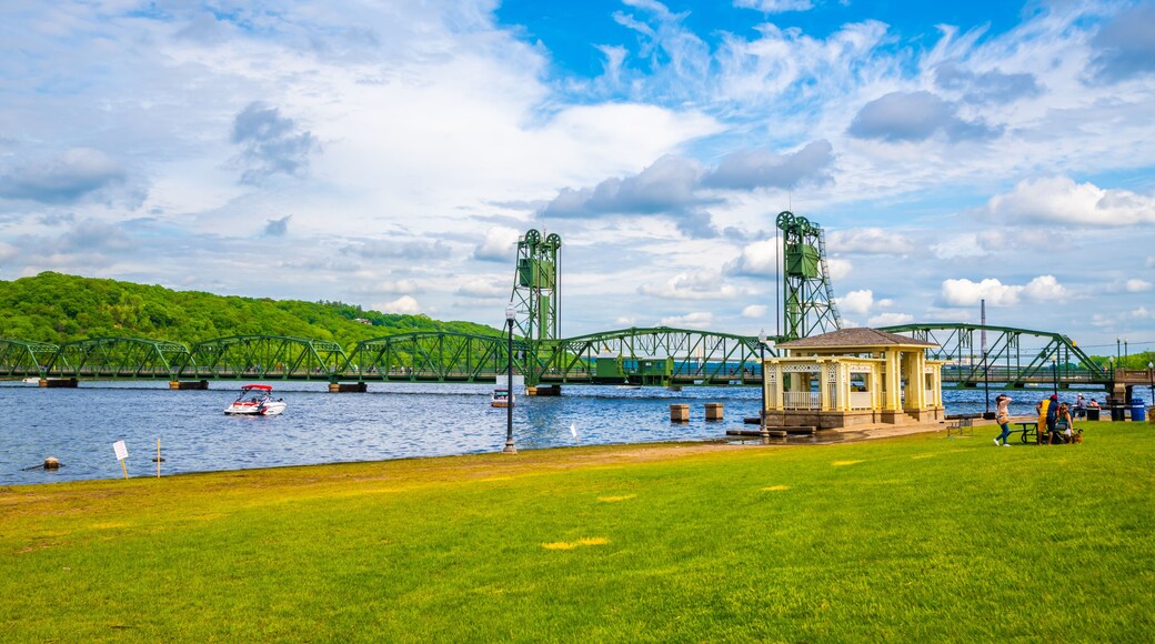 The Stillwater Lift Bridge in Stillwater, Minnesota